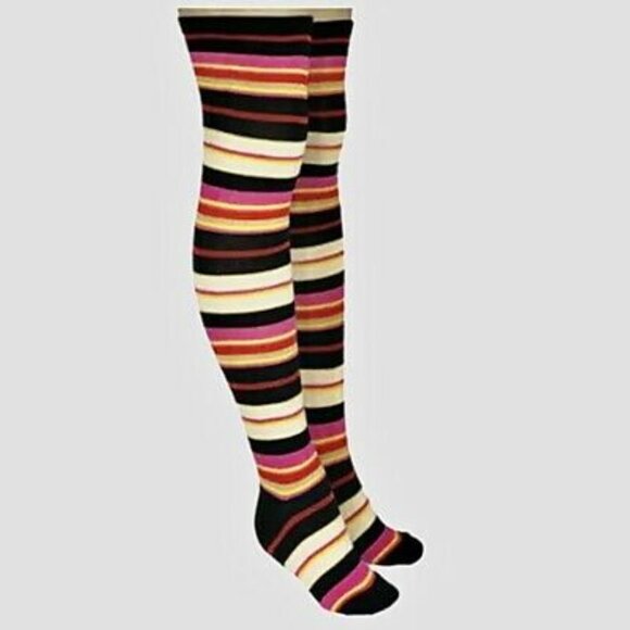 TAHARI Colorful Over The Knee Socks NWT Size 9-11 - Picture 8 of 8
